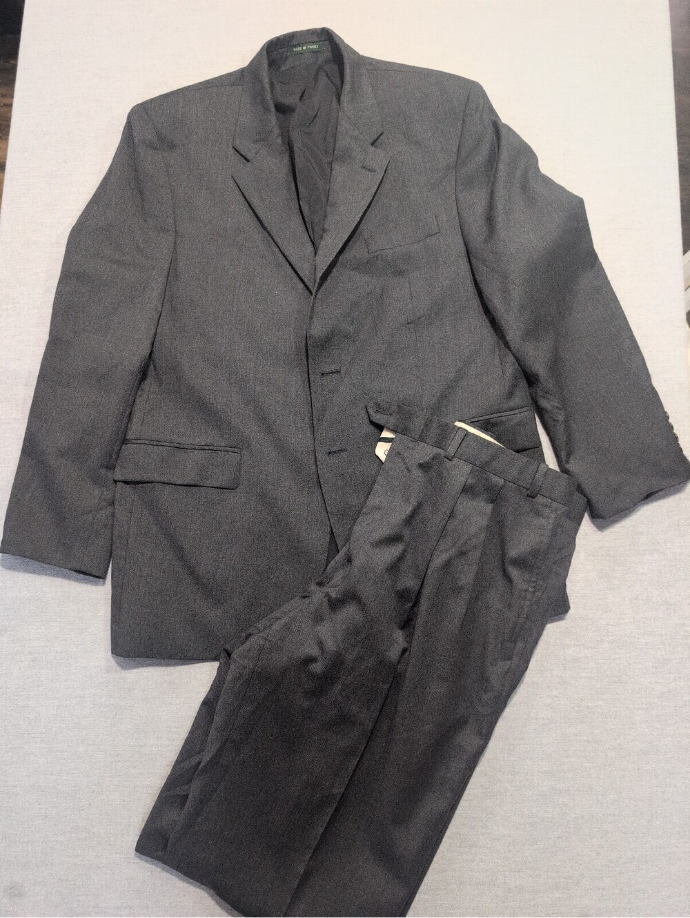 Lauren Ralph Lauren gray wool suit